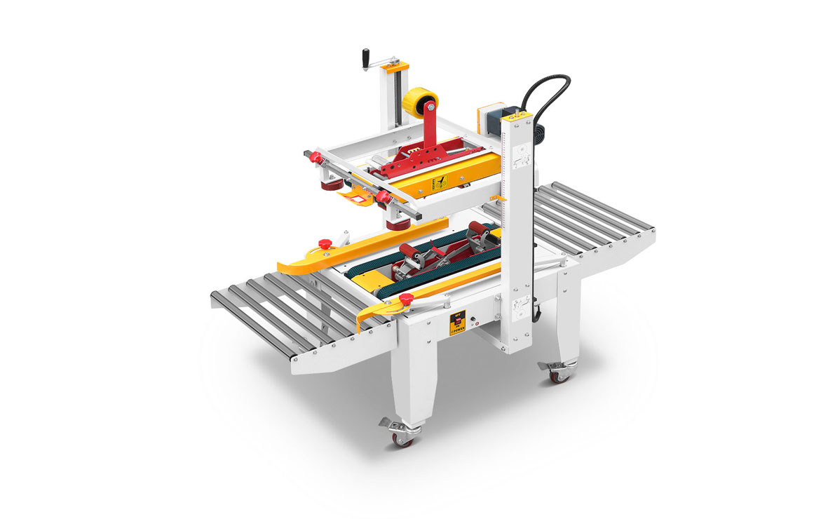 JS-FX500C 上下驅動(dòng)手動折蓋膠帶(dai)封箱機